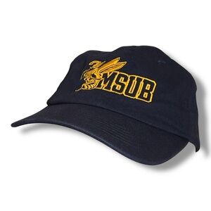 MSUB Navy Blue Baseball Cap Adult Unisex Montana State University Billings